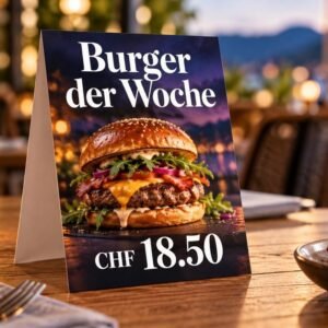 Tischaufsteller